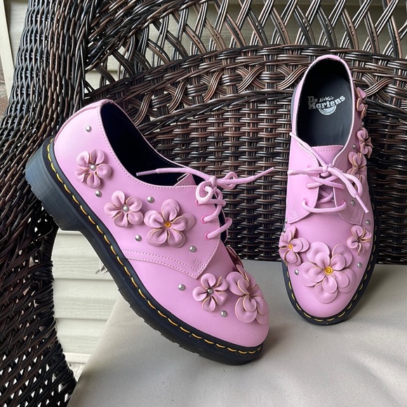 Dr. Martens | Shoes | Dr Martens 461 Flower Mallow Pink Hydro 11
